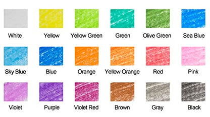Madisi Crayon Bulk pack, Regular Size, 18 Colors, 900 Count | Large Box Set of Crayons for Kids, School Classroom Supplies