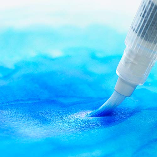 Kuretake Fude Water Brush Pen, Small (KG205-50) - size: 1 Count (Pack of 1), style: Mini Small