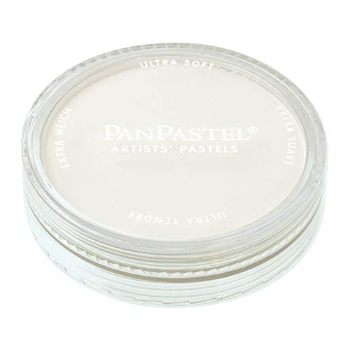 PanPastel Artist Pastels by GOLDEN, Titanium White, 2.44” / 62mm Pan Diameter, Professional Artist Pastels, Unique Pan Format (cake-like) - color: Titanium White, size: 1 Count (Pack of 1)