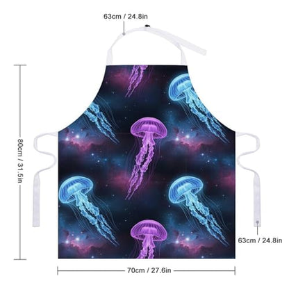 Chef Bib Apron for Restaurant, Anti-Stain with Pocket Adjustable, Cooking Dishwashing Lab Use - color: Style (549)