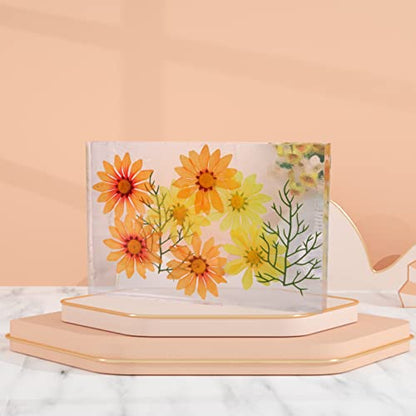 3 Pcs Rectangular Silicone Molds for Resin, Large Resin Mold Glossy Deep Square Molds 9.6''x 6.6'' w. 4''x 2.7'' w. 3.1''x 2.5'' w, Deep Epoxy Resin Molds for Flowers Preservation, Resin Casting - color: Rectangular Silicone Molds