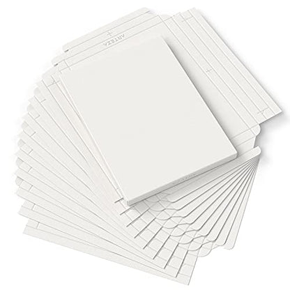 ARTEZA Watercolor Paper Foldable Canvas Pad, 8.03x11.02 Inches, 10 Sheets, Cotton Paper - size: 8.03x11.02 Inches