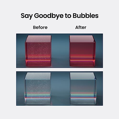 Resiners Resin Bubble Remover, Quickly Remove Bubble Within 9 Mins, 95kPa Vacuum Degassing Chamber, Airless Bubble Removing Machine for Epoxy, UV Resin Casting, Silicone Mold, Jewelry Making - color: Mint Green