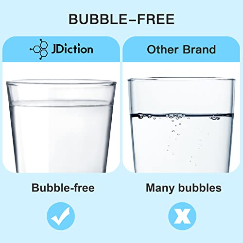 JDiction UV Resin, Upgrade 300g Low Viscosity Hard Thin UV Resin with Super Crystal Clear Resins Kit for Jewelry, Casting, Coating and DIY Craft
