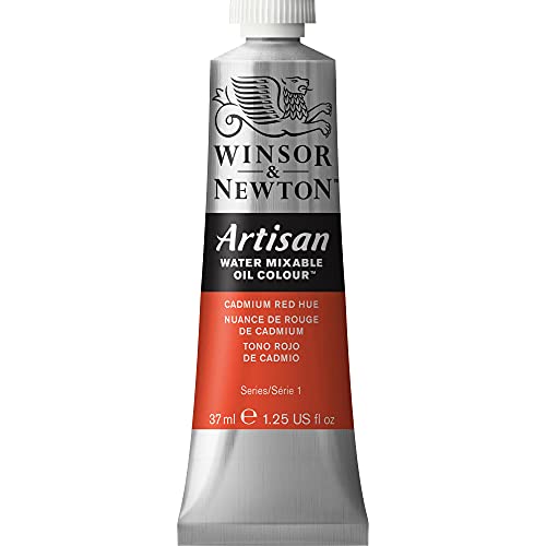 Winsor & Newton Artisan Water Mixable Oil Colour, 1.25-oz (37ml), Cadmium Red Hue - color: Cadmium Red Hue, style: 1.25-oz