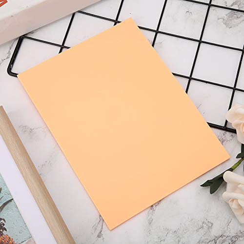 Peach Colored Rubber Carving Block for DIY Stamp Making Soft Craft Foam Ideal Beginners Artists Classroom Projects - color: Peach Pink