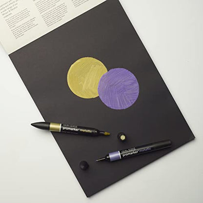 Winsor & Newton Professional Mixed Media Pad, 9" x 12", 25 Sheets, 200gsm, Black - size: 9" x 12", style: Mixed Media Pad - Black