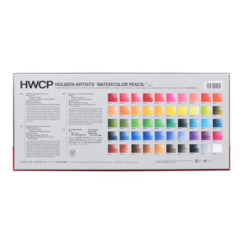 【New】 Holbein Artists' Watercolor Pencil 50 Colors Set
