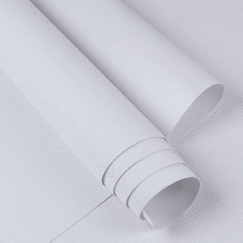 Waterproof Canvas Fabric 600Denier 60"×72" Marine Cordura Canvas Material with Waterproof PVC Backing Anti-UV Blocks Heat, Reduce Glare for Boat Car Awning Outdoor Home Cushion, White - color: White, size: 72x60 inch
