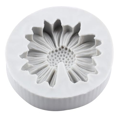 Chrysanthemum Flower Polymer Clay Mold Chrysanthemum Silicone Molds Daisy Flower Mold for DIY Crafts Air Dry Clay Plaster Epoxy Resin Casting Jewelry Making - color: Style G