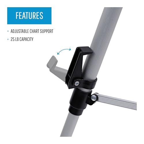 MasterVision Presentation Easel FLX09102MV - 1 Each - style: Lightweight
