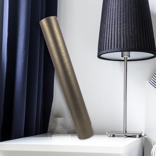 Hemoton Expandable Telescoping Poster Tube with Retractable Design Storage Case for Artwork Documents Mailing and Drafting Portable Black-gold Inner