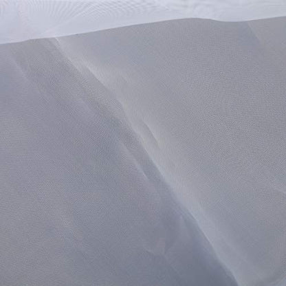 1 Yard 60 Mesh 50Inches Width Silk Screen Fabric (60Mesh (24T) White)