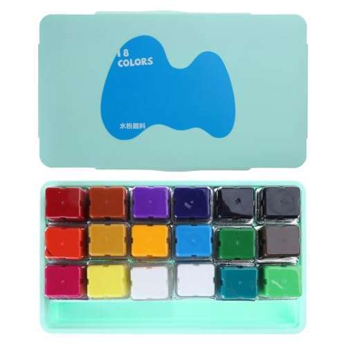 Multicolor Gouache Paint Set Watercolor Paint For Case For Canvas Paper Wall Drawing Art Supplies For Professionals Begi Epoxy Resin Pigment Blue