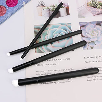 UNIMEIX Dry Brush Miniature Painting Dry Miniature Painting Set Hobby Detail Blending Brushes for Effortless Miniature Painting, Watercolor Paint(4X3 Pack) - color: Black