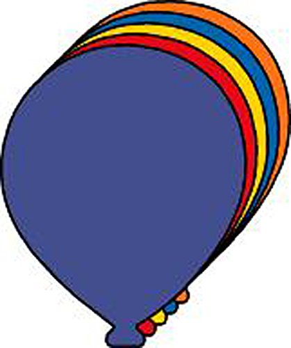 Balloon Large Assorted Color Creative Foam Cut-Outs