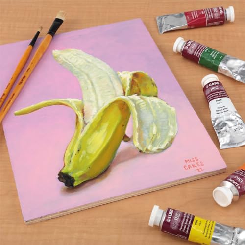 Lukas 1862 Professional German Oil Paint, Gold Metallic 37 mL - w/Beeswax & Non-Yellowing Sunflower Oil, Short Drying Time, Smooth, Outstanding Lightfastness - color: Gold Metallic, size: 1.25 Fl Oz (Pack of 1)