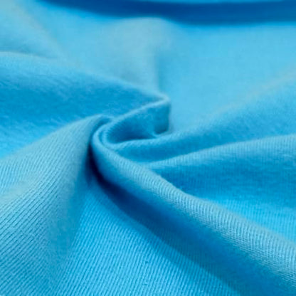 Cotton Spandex Jersey Fabric - 4 Way Stretch - 60" Width Sold by The Yard - Ideal for T-Shirts, Dresses, Athleticwear Apparel (Aqua, 5 Yards) - color: Aqua, size: 5 Yards