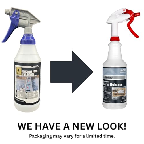 Concrete Form Release 28 Ounces, Release Agent for Molds, Spray Formula | Concrete & Cement Mold Release Spray, Agent for Easy Removal, Great for Forms, Oil, Liquid Release - size: 28 Ounce