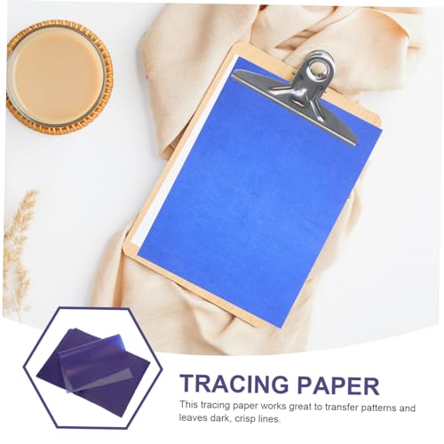 VILLFUL Tracing Carbon Paper 50 Sheets Carbon Paper for Drawing Tattoo Stencil Roll Graphite Transfer
