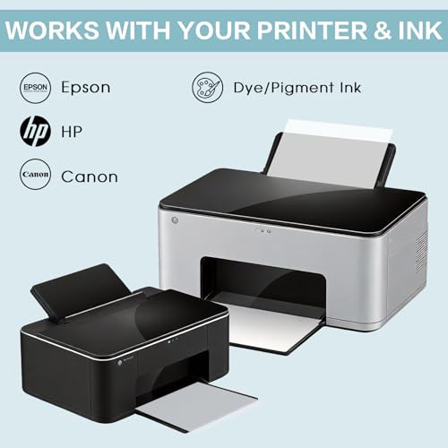 Waterproof Inkjet Transparency Film 13 x 19 Inch, 5 Mil 120 Sheets Professional Grade Printable Transparency Film for Silk Screen Printing, Overhead Projector, Crafts - size: 13''x19'', 5 mil, style: 120 Sheets