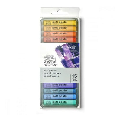 Winsor & Newton Professional Soft Pastels, Set of 15 - style: Set of 15