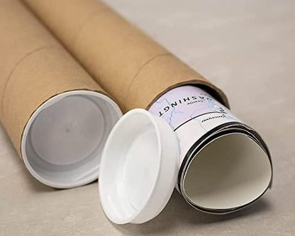 MagicWater Supply Mailing Tube - 2 in x 24 in - Kraft - 1 Pack - for Shipping and Storage of Posters, Arts, Crafts, and Documents - size: 1 Pack