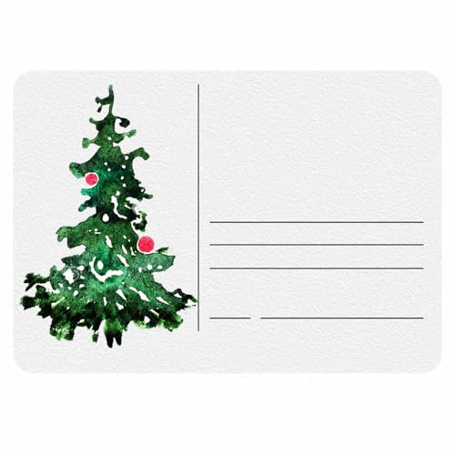 Watercolor Paper Postcards, 100% Cotton, 24 Sheets, 4x6 Inches, 140lb (300gsm), Cold Press, Watercolor Journal, Acid-Free Heavyweight Art Paper for Thank You Notes, Invitations, and Greeting Cards