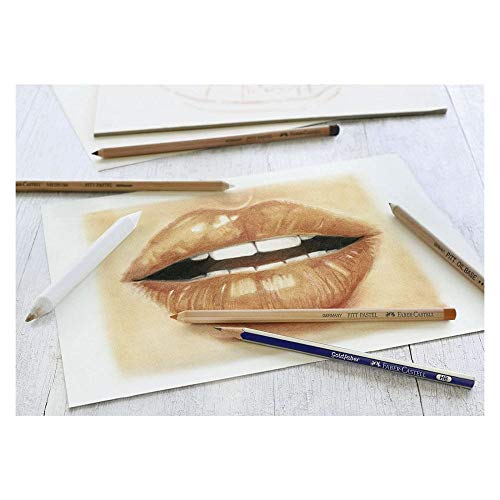 Faber-Castell Classic Sketch Set - 6 Piece Graphite & Pastel Pencil Sketching Set