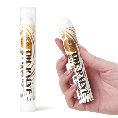 Paul Rubens Jumbo White Oil Pastels - 2 Pack (60g Each, 0.79"x4.72"), Extra Soft & Creamy, Professional Blendable Pastel Sticks for Artists, Students, Sketching & Large Areas - color: White