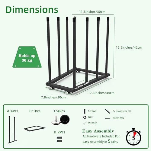 Art Storage Rack,Canvas Storage for art canvas storage 7.8 inches to 23 inches,Art Print Display Rack,Canvas Storage Rack for Artworks, Frames, Drawing Boards, Prints, Panels, Paintings Display