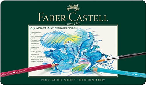 Faber-Castell Albrecht Dürer® Artists' Watercolor Pencils - Tin of 60