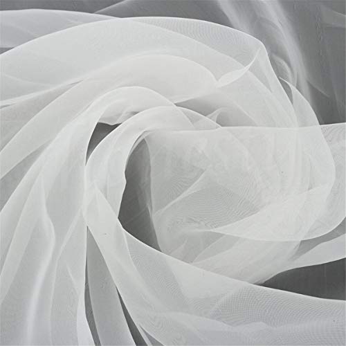 1 Yard 60 Mesh 50Inches Width Silk Screen Fabric (60Mesh (24T) White)
