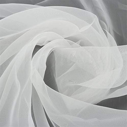 1 Yard 60 Mesh 50Inches Width Silk Screen Fabric (60Mesh (24T) White)
