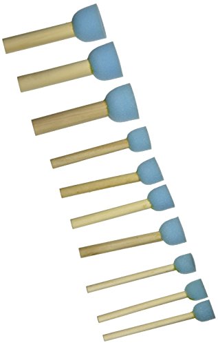G.T. Luscombe Company, Inc. Sponge Stippler Set, (3) 1/4", (4) 3/4", (3) 1, 1/4", 10/pkg