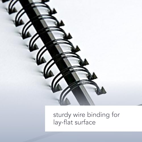 Canson Artist Series Mixed Media Book, Side Wire Bound, 7x10 inches, 40 Sheets - Lay Flat Art Notebook for Painting, Sketching, Drawing - size: 7"X10"