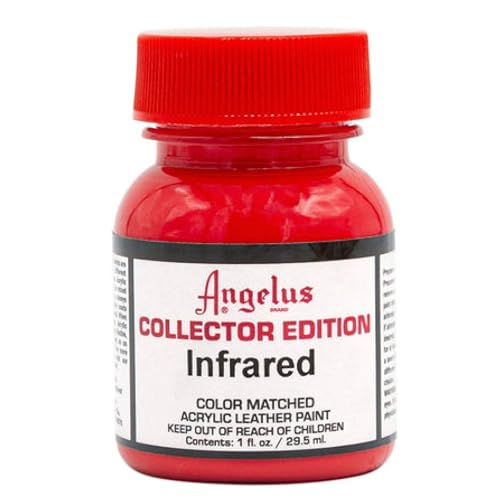 Angelus Collector Leather Paint 1 oz Infrared - color: Infrared