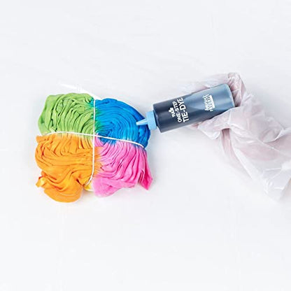 Tulip One-Step Tie-Dye Kit Flower Petals, Party Activity, Permanent & Vibrant Fabric Dye, Easy Clean-up, Makes 10 Bottles, Includes 5 Bonus Refill Packs, 8 Fun Techniques Included, Pastel Colors - color: Flower Petals