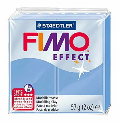 FIMO Soft & Effect Polymer Oven Modelling Clay - 57g - Set of 4 - The Snow & Ice Collection