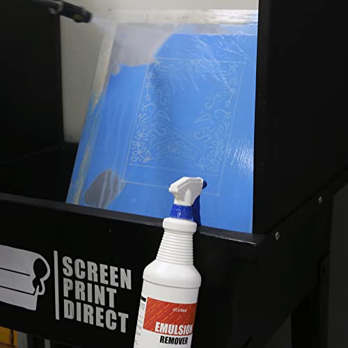 Screen Print Direct Ecotex® Screen Printing Emulsion Remover (Quart - 32oz.) - Diazo Photo Emulsion Cleaner for Silk Screens and Stencil Remover - size: 32 Ounce (Pack of 1)