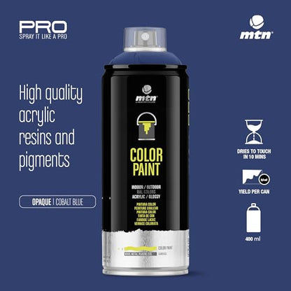 Montana Colors Acrylic Color Spray Paint (Cobalt Blue)