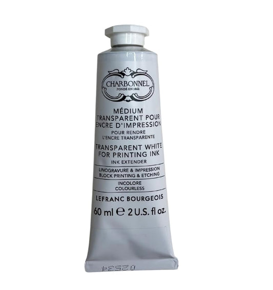 Lefranc Bourgeois Charbonnel Professional Printing Waterwashable Ink, Thick Transparent Medium, 60ml (2-oz) - style: Thick Transparent Medium, 60ml (2-oz)