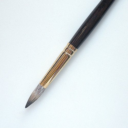 Winsor & Newton Monarch Round Long Handle Brush, Size 2 - size: #2, style: Round