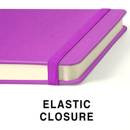 5" x 5" Hardcover Sketch Book,Small Mixed Media Sketch Pad,58 Sheets 150GSM Acid-Free Artist Drawing Paper,Travel Journal Blank Notebook for Adults Painting,Illustration,Art Supplies.Rose Purple - color: 150gsm PU-light-rose purple