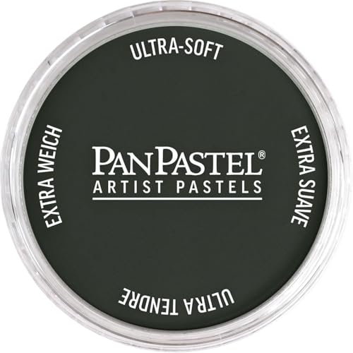 PanPastel Artist Pastels by GOLDEN, Neutral Gray Extra Dark 1, 2.44” / 62mm Pan Diameter, Professional Artist Pastels, Unique Pan Format (cake-like) - color: Neutral Gray Extra Dark 1, size: 1 Count (Pack of 1)