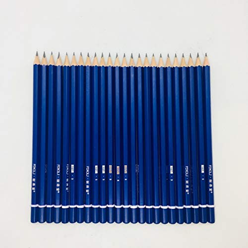XDT#B Drawing Pencils 24 Piece Set, Pro Art Graphite Sketching&Shading Supplies, Ideal For Kid Beginner Student Adults Artist - color: B 29 Pc Set