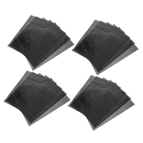 Angoily 50sheets Carbon Transfer Paper Black Graphite Tracing Sheet for Accurate Drawing Art Projects and Education Compatible with Various Tools for Clear Copying