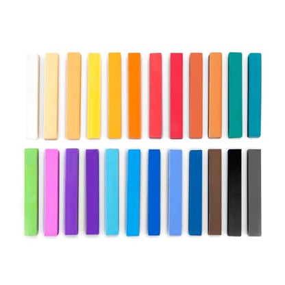 Royal Brush Soft Pastels, 24-Pack, Multicolor - color: Multi