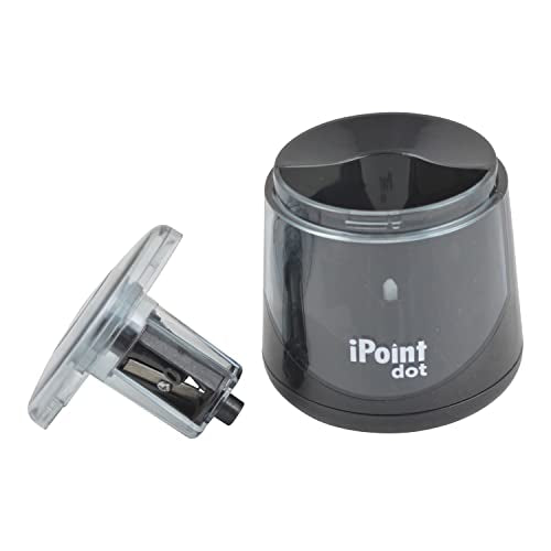Westcott iPoint Dot Battery Pencil Sharpener, Battery Powered, 17553