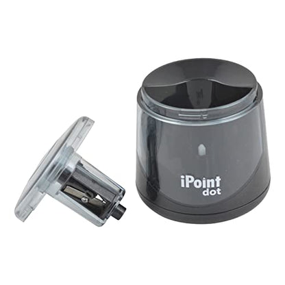 Westcott iPoint Dot Battery Pencil Sharpener, Battery Powered, 17553